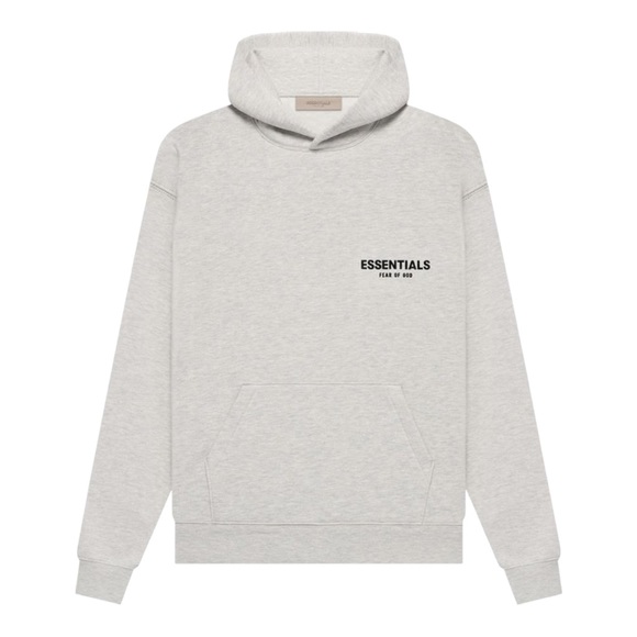 FOG Fear of God Essentials Hoodie 'Light Oatmeal' Size XS - Picture 7 of 11
